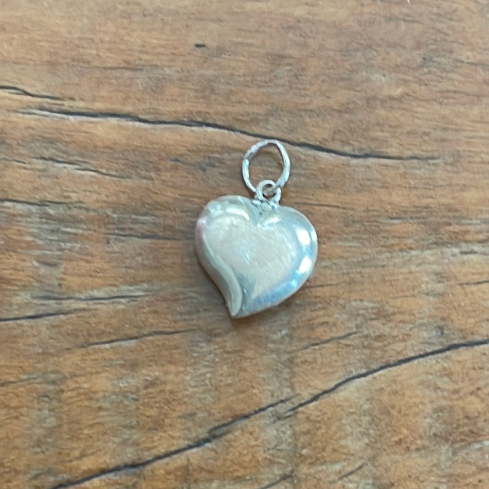 Sterling silver tiny heart